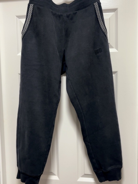 UGG Other - UGG Men's Black Jogger Sweatpants with Patterned Pocket Trim